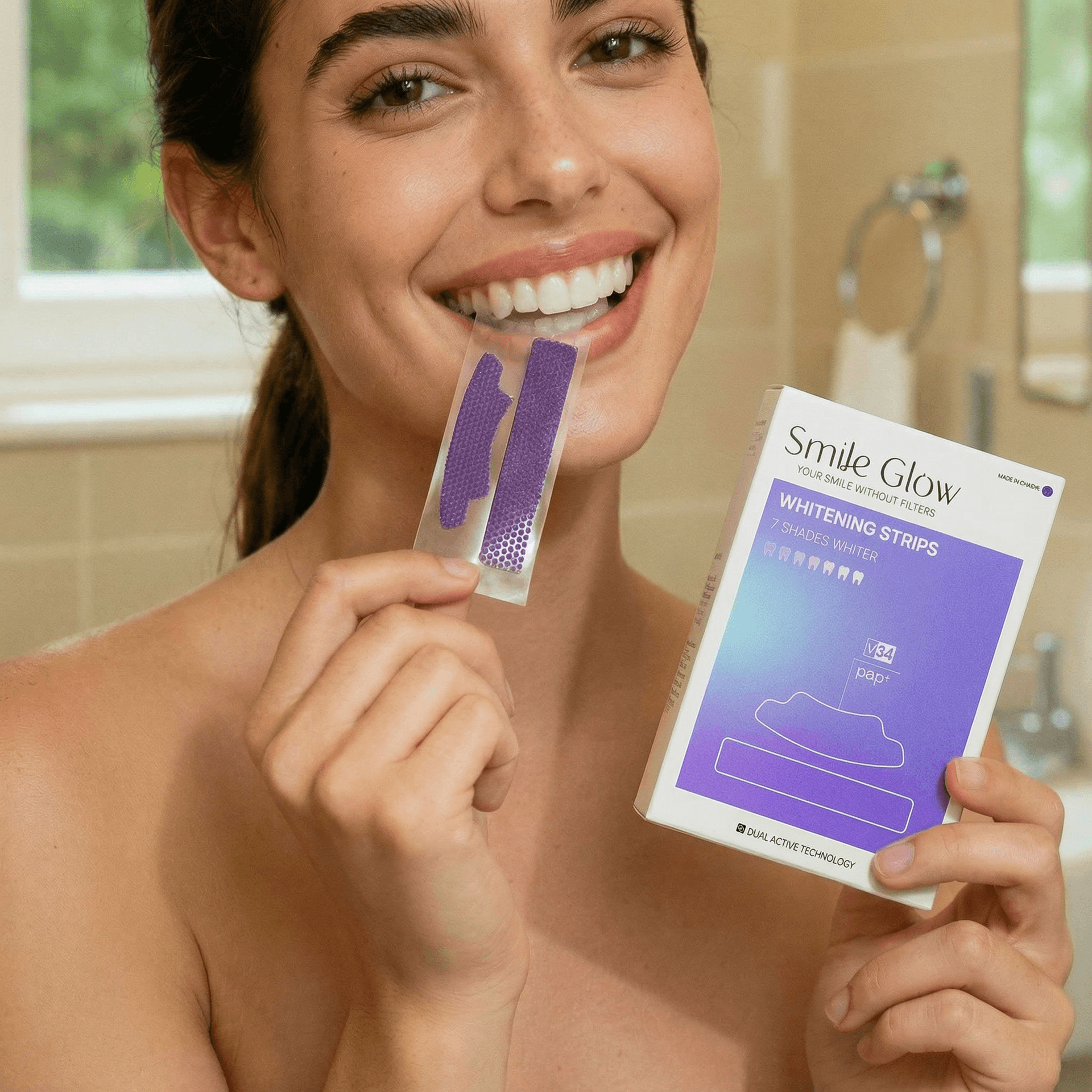 V34 Whitening Strips - Image 3